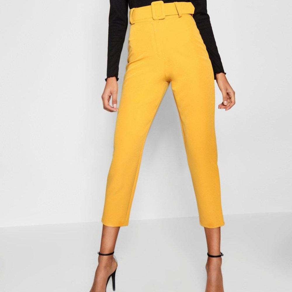 Gold pants
